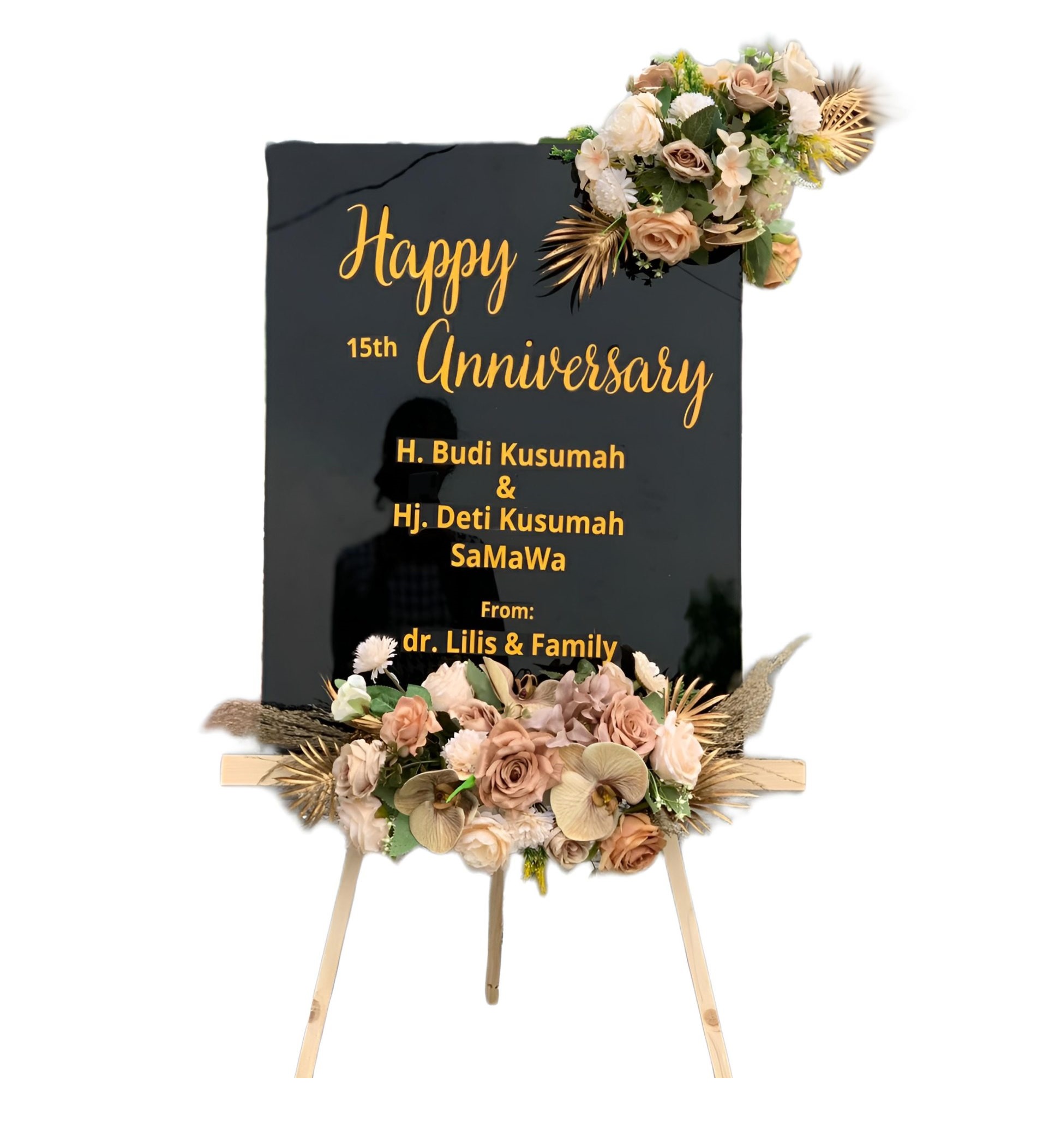 Papan Bunga Akrilik Picung